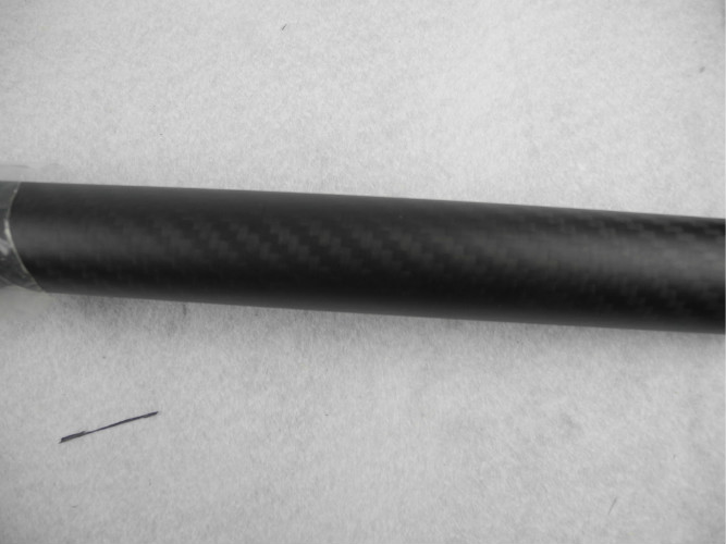 Chiều dài 500mm Matte Carbon Fiber Vòng ống với 3K khung máy ảnh gắn gimbal hỗ trợ