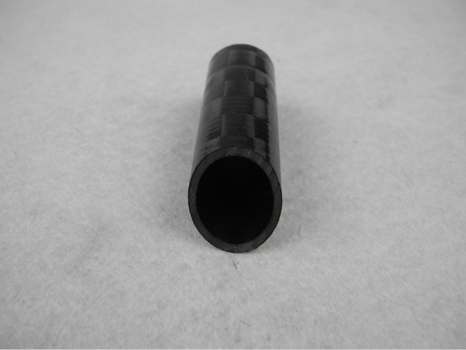 Cường độ cao ánh sáng 14mm * 12mm Carbon Fiber ống 3K Matt Plain