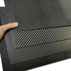 3K Carbon Fiber Plate Plain Twill Weave Matt / Glossy Surface Carbon Fiber Panel Sheet