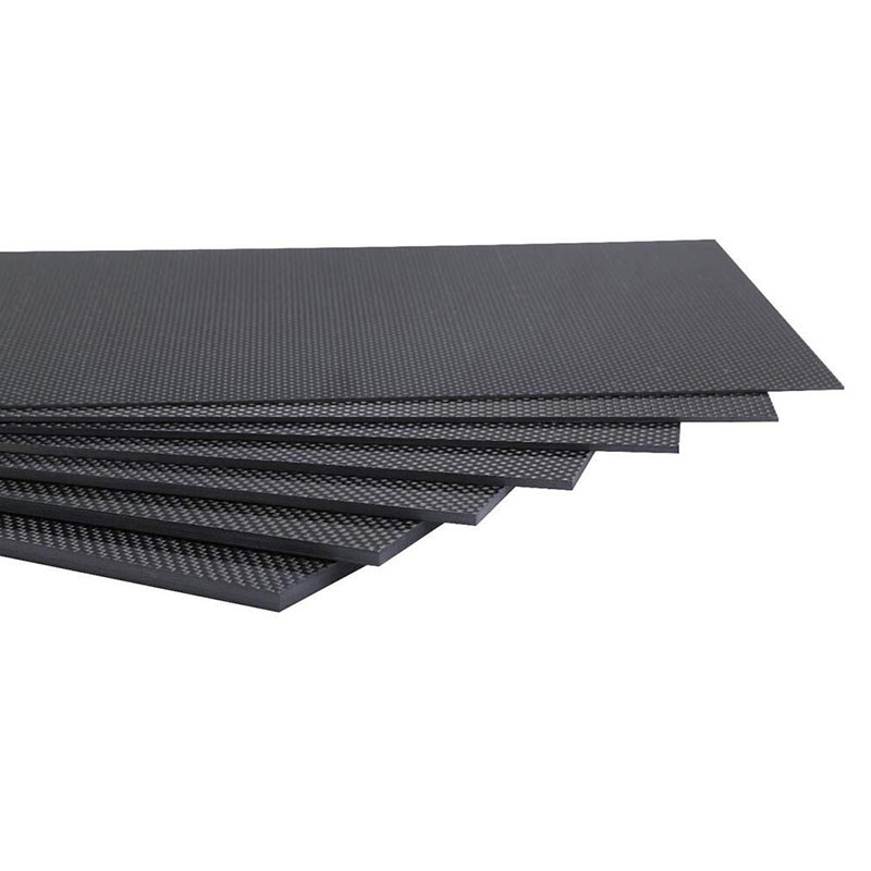Light Weight Glossy / Matte 100% 3K Carbon Fiber Sheet Customized Size