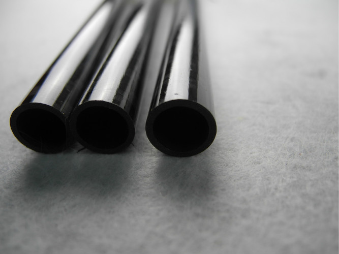 Vòng Twill Glossy Carbon Fiber Tube / Đường ống sử dụng trong Telescopic Pole