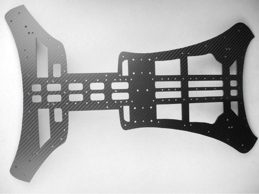 Duadcopter Frames Carbon Fiber Machining Computer Numerical Control