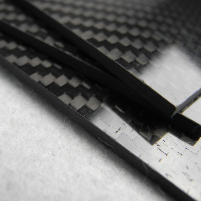 5.0mm 400mm*500mm high modulus carbon fiber sheeting black color