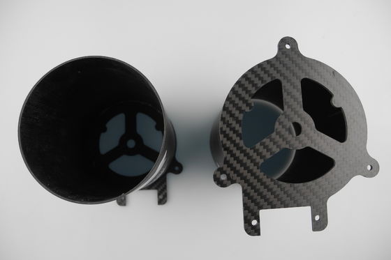 Professional Carbon Fiber Parts CNC Cutting / Router Carbon Fiber Sheet