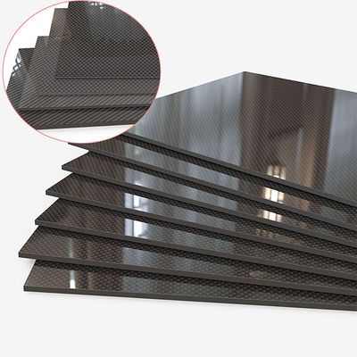 High Performance 100% 3K Carbon Fiber Board Sheet Heat Resistant