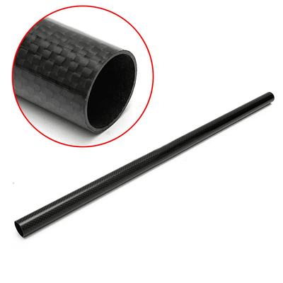 Lightweight 2 Meter Long Carbon Fiber Tube Anti Ultraviolet Radiation