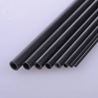Corrosion Resistance Pultruded Carbon Fiber Tube10mm(OD) * 8mm(ID) * 1000mm(L)
