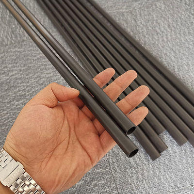 Corrosion Resistance Pultruded Carbon Fiber Tube10mm(OD) * 8mm(ID) * 1000mm(L)