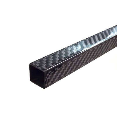 High Strength 3K Full Carbon Fiber Square Tube - Superior Quality and Smooth Finish
