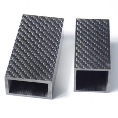 Glossy/Semi/ Matte Carbon Fiber Square Rectangular Octagonal Shaped Tube 30x20mm