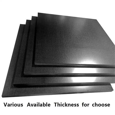 Lightweight 3K Twill Weave Carbon Fiber Panel 2.5mm Thickness Sheet for High-Performance Applications