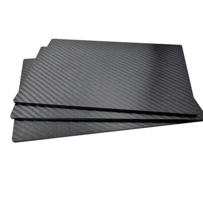 Lightweight 3K Unidirectional Sheet OEM Surface Industrial Carbon Fiber Panel