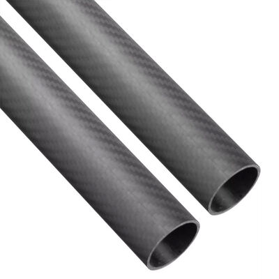 Carbon Fiber Tube Roll Wrapped 3K Twill Finish for Aerospace RC Applications