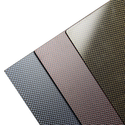 3K Twill Weave Carbon Fiber Plate with Various Thicknesses and Glossy/Matte Finish for High Performance Applications