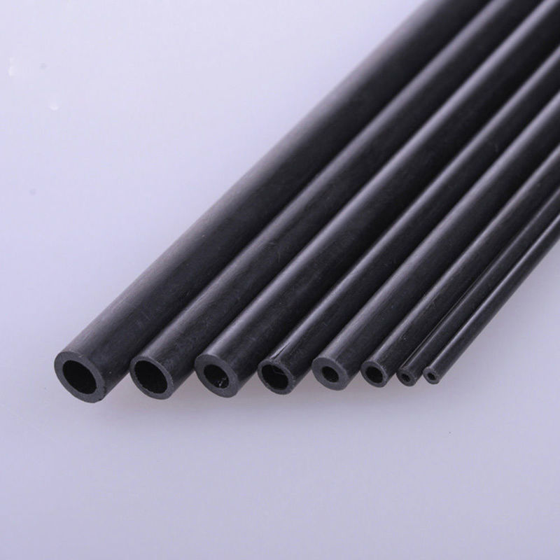 Corrosion Resistance Pultruded Carbon Fiber Tube10mm(OD) * 8mm(ID) * 1000mm(L)