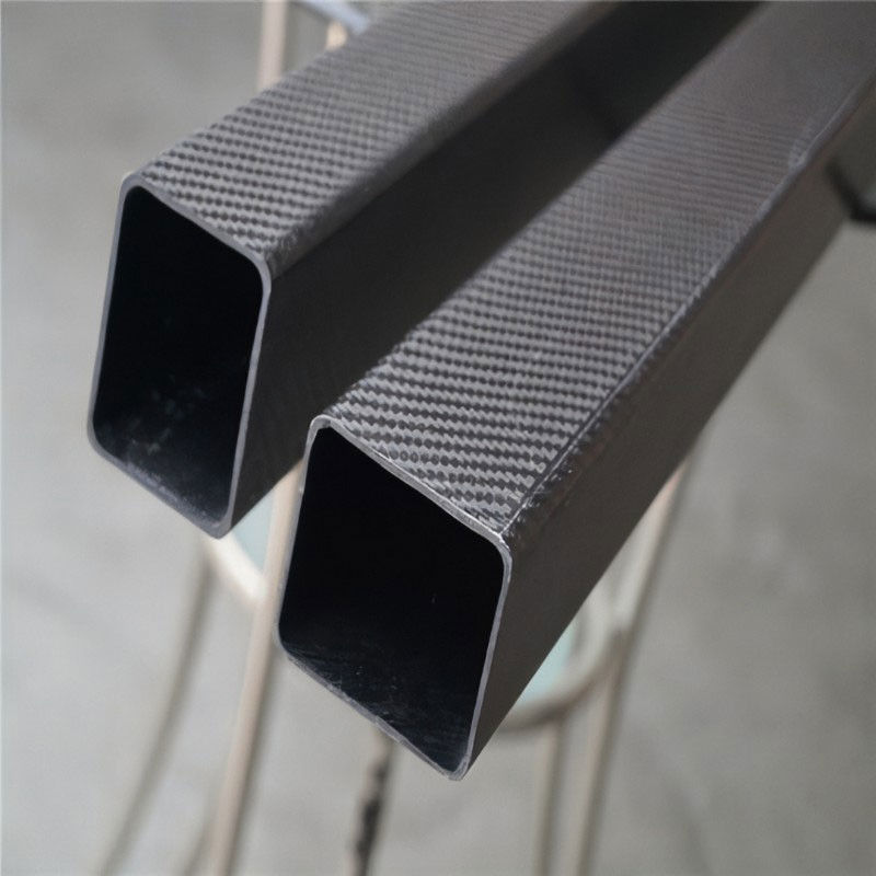High Strength 3K Full Carbon Fiber Square Tube - Superior Quality and Smooth Finish