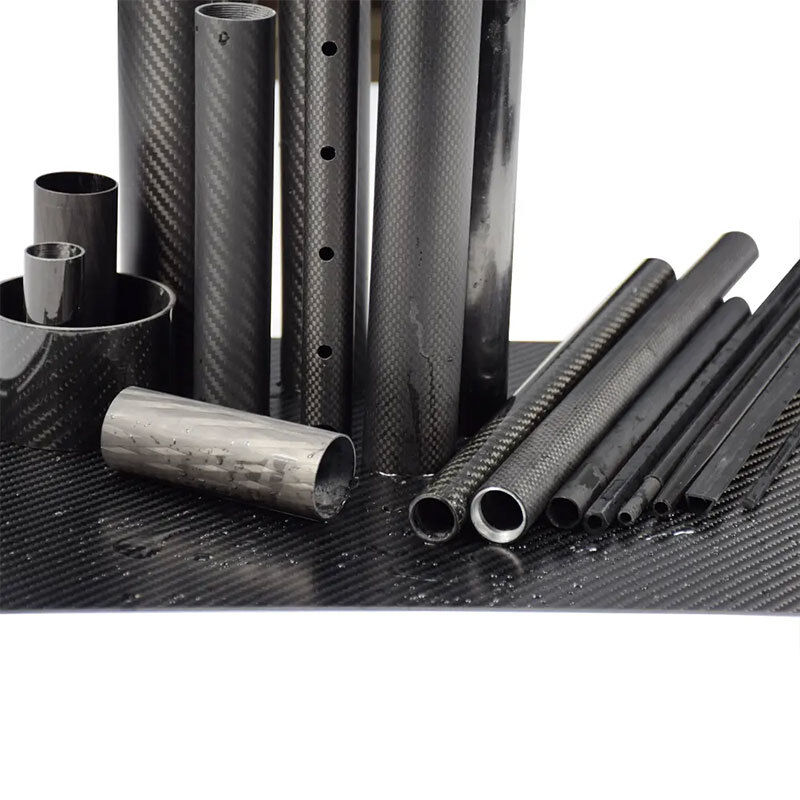 100% 3K Roll Wrapped Carbon Fiber Tube Manufacturer for Different Applications