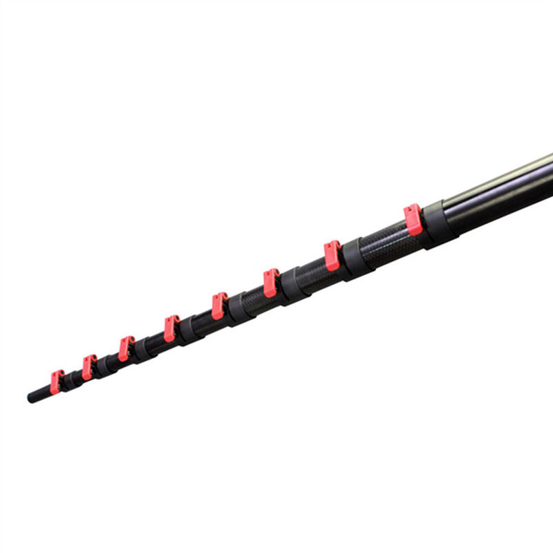 Customizable Dimension Flip Lock Type 100% 3K Carbon Fiber Telescopic Pole