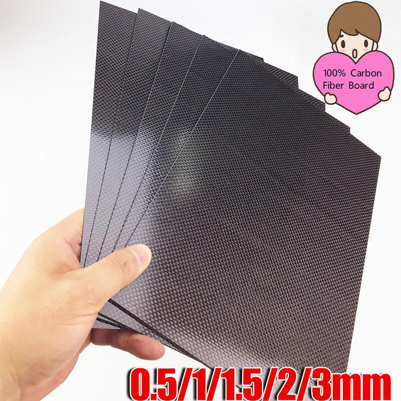 Lightweight 100% 3K Carbon Fiber Plate and CFRP Sheet for CNC Cutting Applications